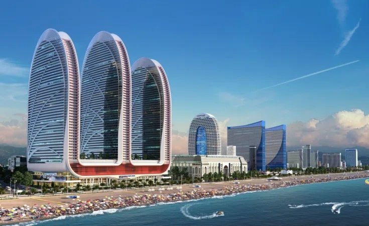 شقة فسيحة في باتومي، جورجيا