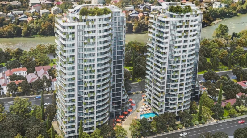 شقة مشرقة في تبليسي، جورجيا