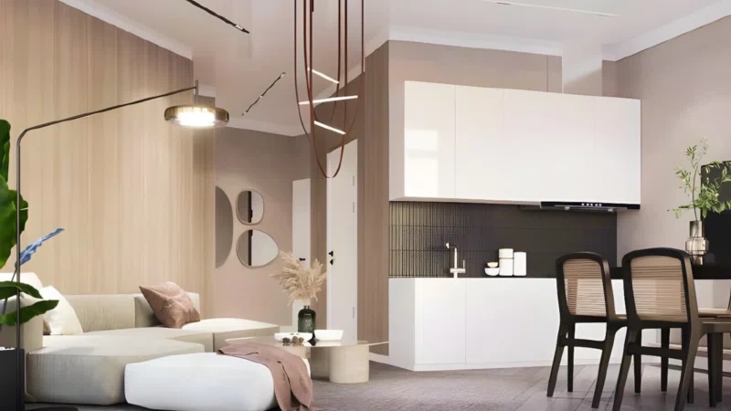 شقة مشرقة في تبليسي، جورجيا