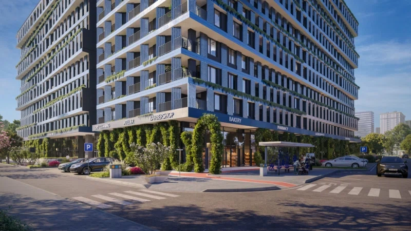 Bright apartment in Batumi, Georgia