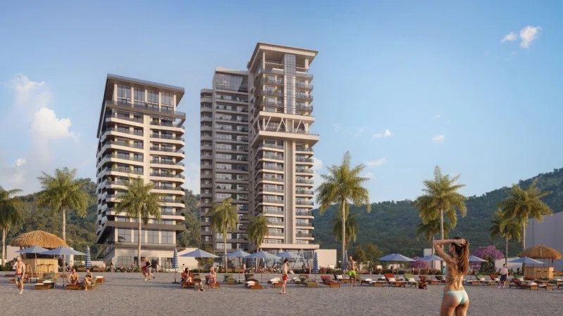 شقة مشرقة في باتومي، جورجيا