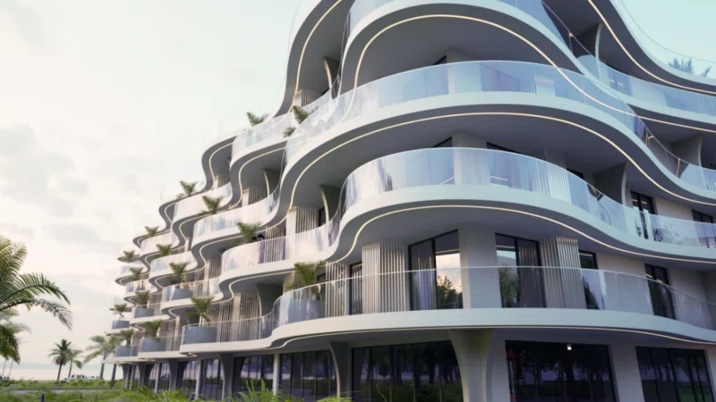 شقة مشرقة في باتومي، جورجيا