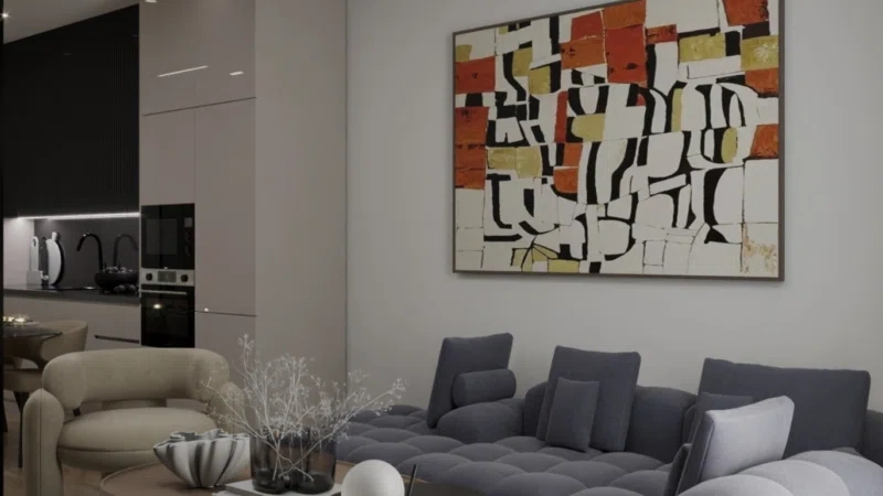 شقة مشرقة في باتومي، جورجيا