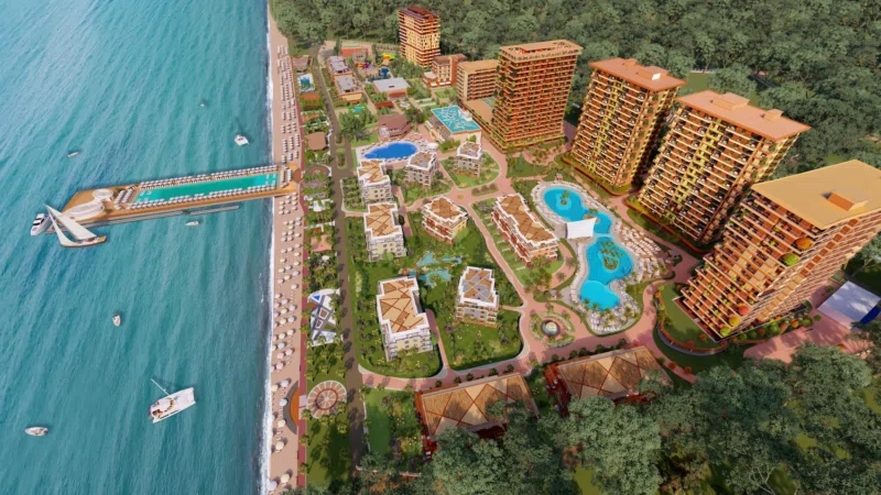 شقة مشرقة في باتومي، جورجيا