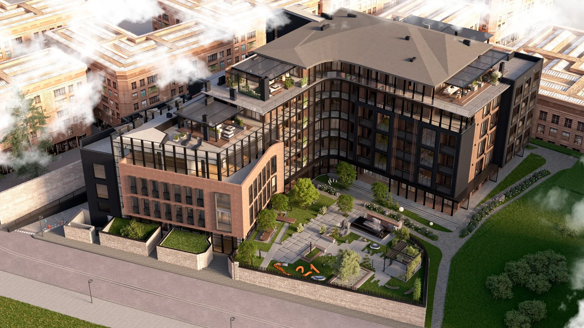 टिबिलिसी, जॉर्जिया में आधुनिक अपार्टमेंट