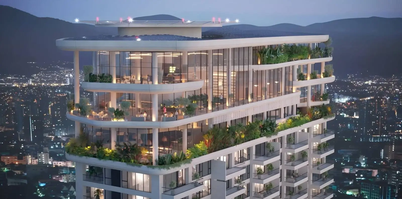 Modern apartments in Panama City, Panama