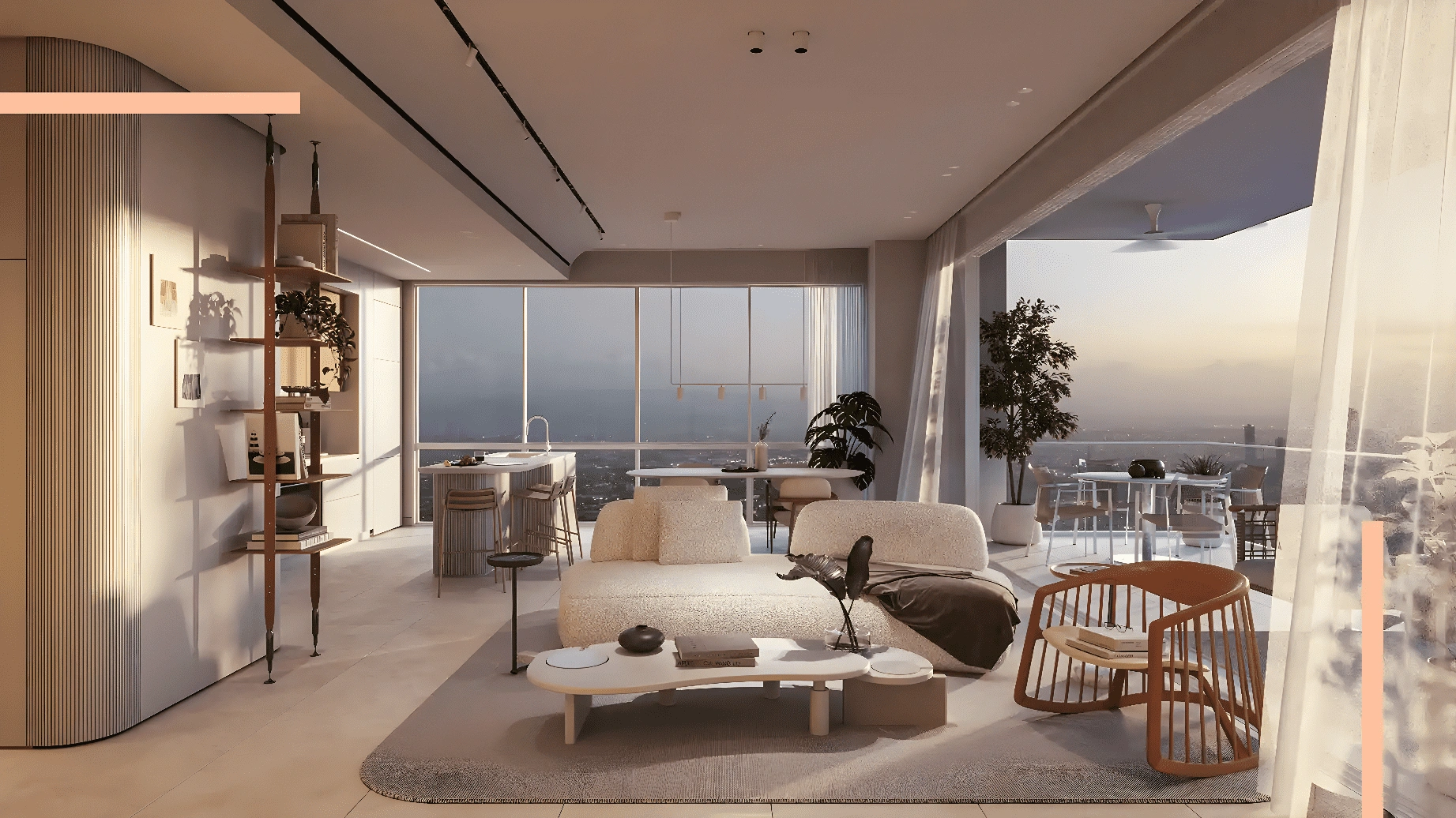 Modern apartments in Panama City, Panama