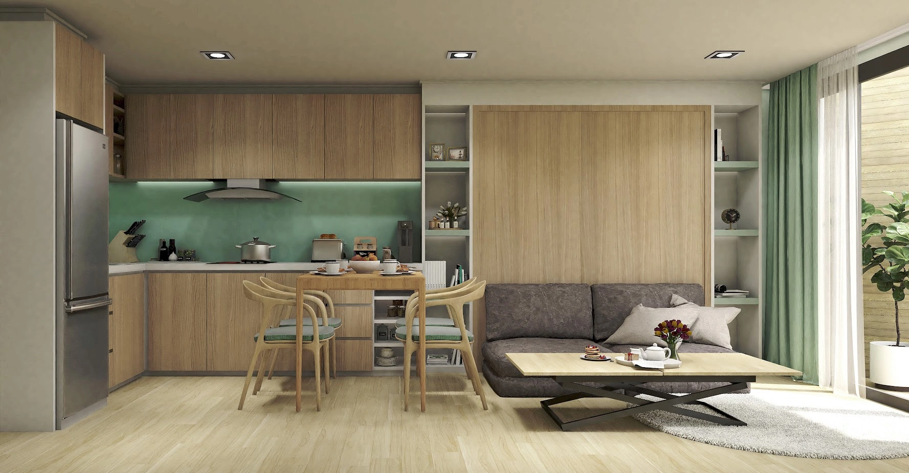 फुकेत, थाईलैंड में समुद्र दृश्य वाला अपार्टमेंट