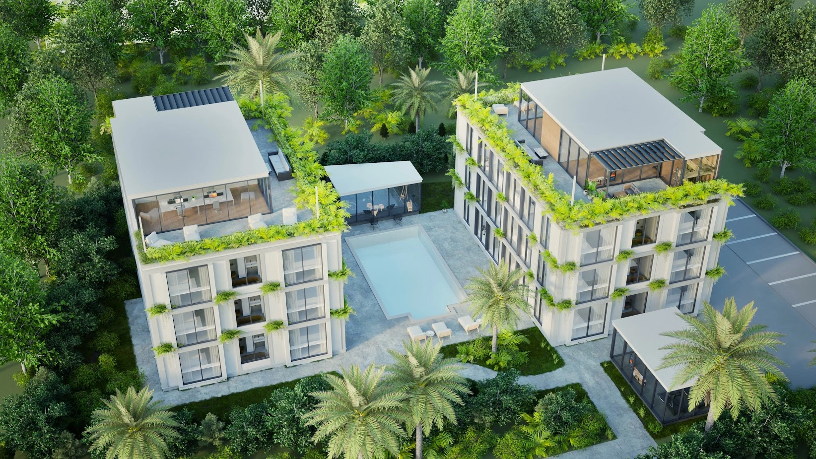 Modern apartment in Phuket, Thailand