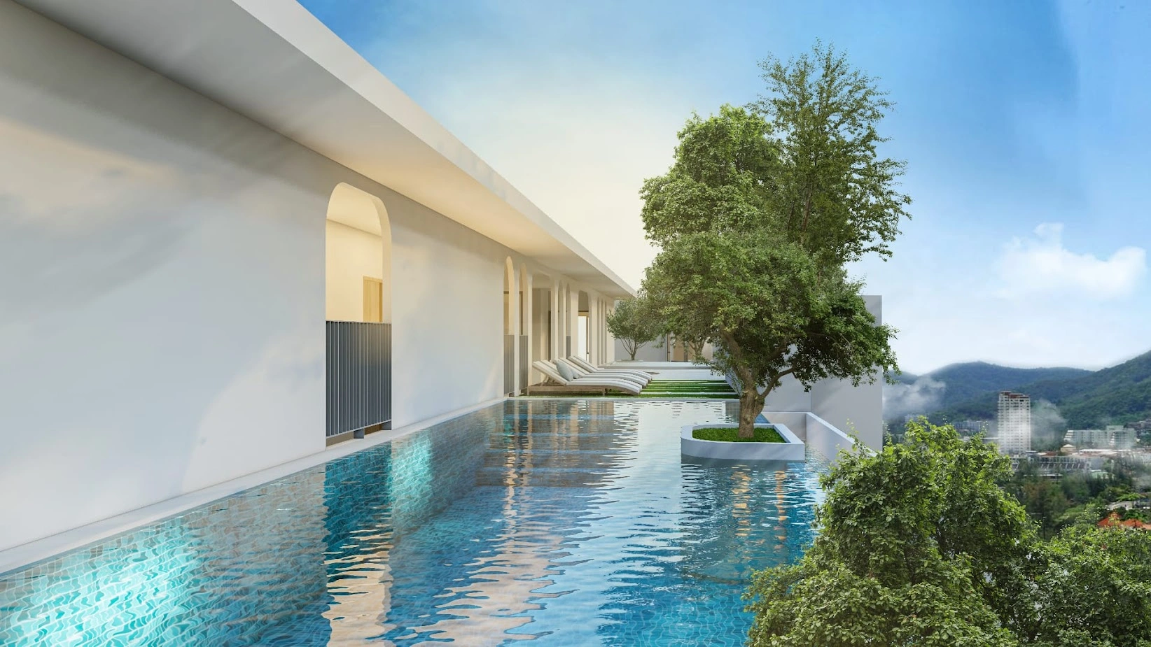 फुकेट, थाईलैंड में सुसज्जित अपार्टमेंट