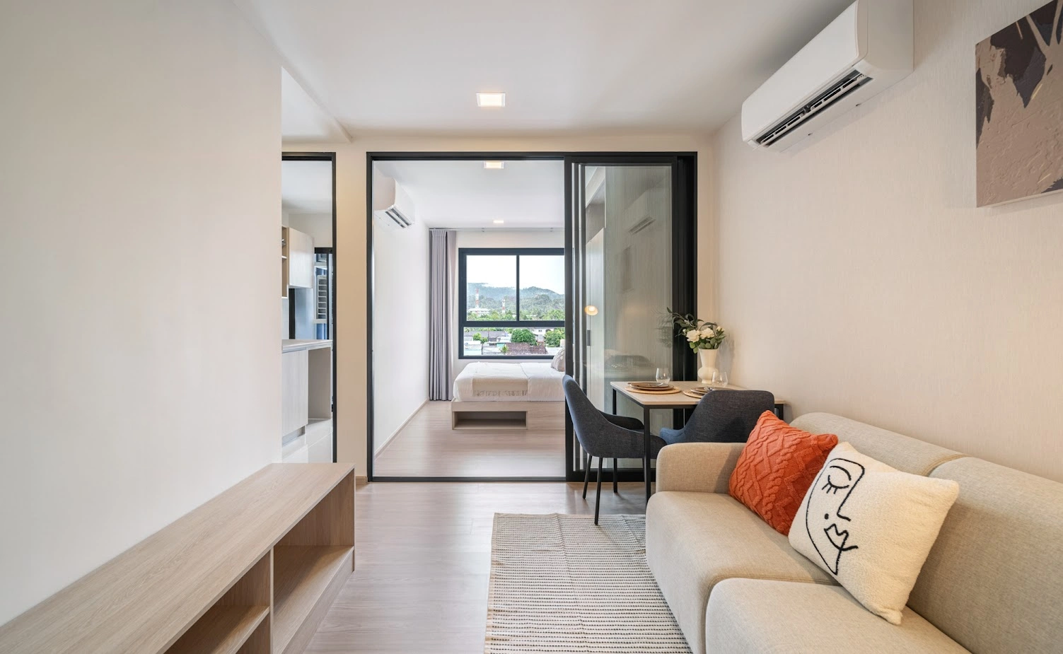 फुकेट, थाईलैंड में सुसज्जित अपार्टमेंट