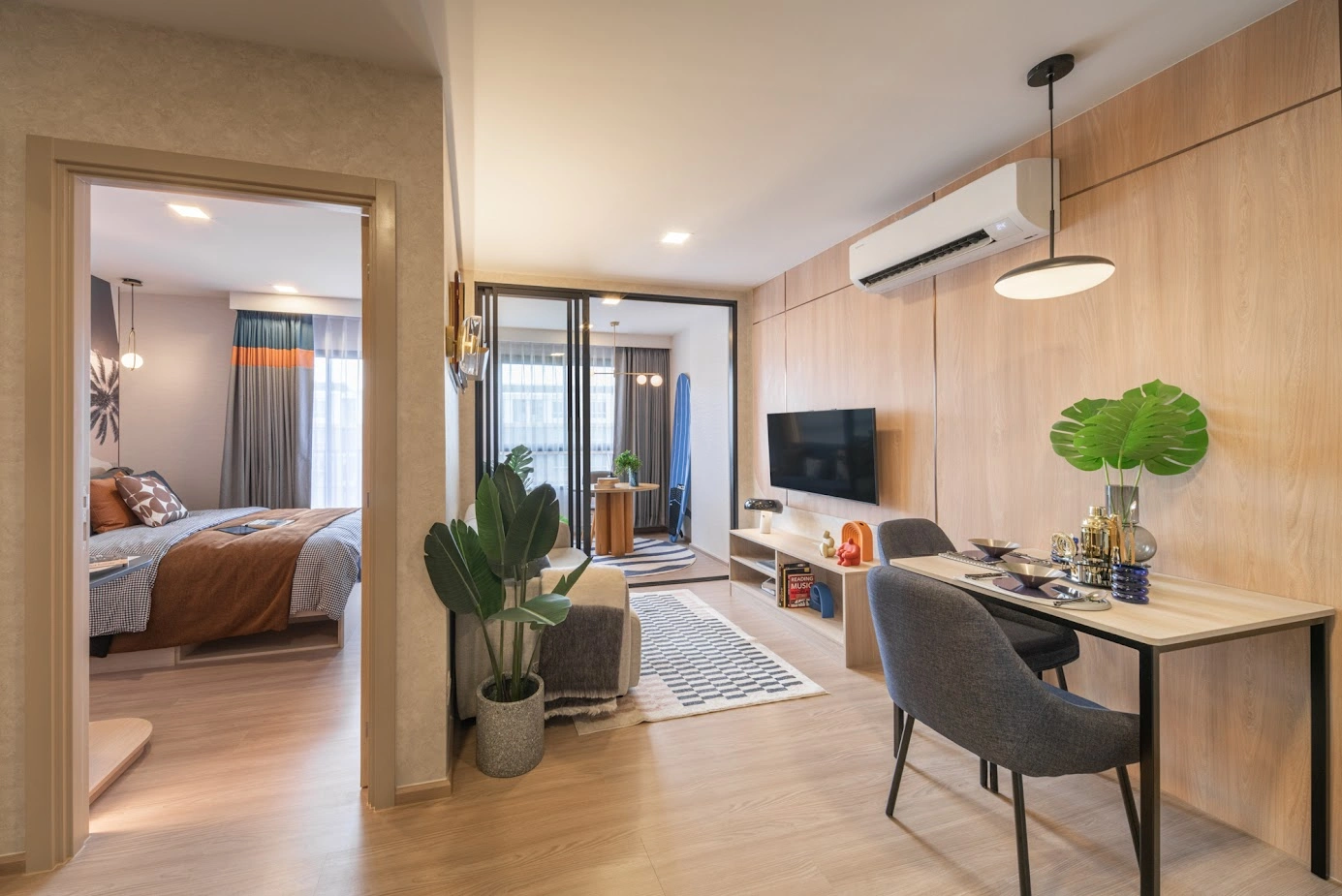 फुकेट, थाईलैंड में सुसज्जित अपार्टमेंट