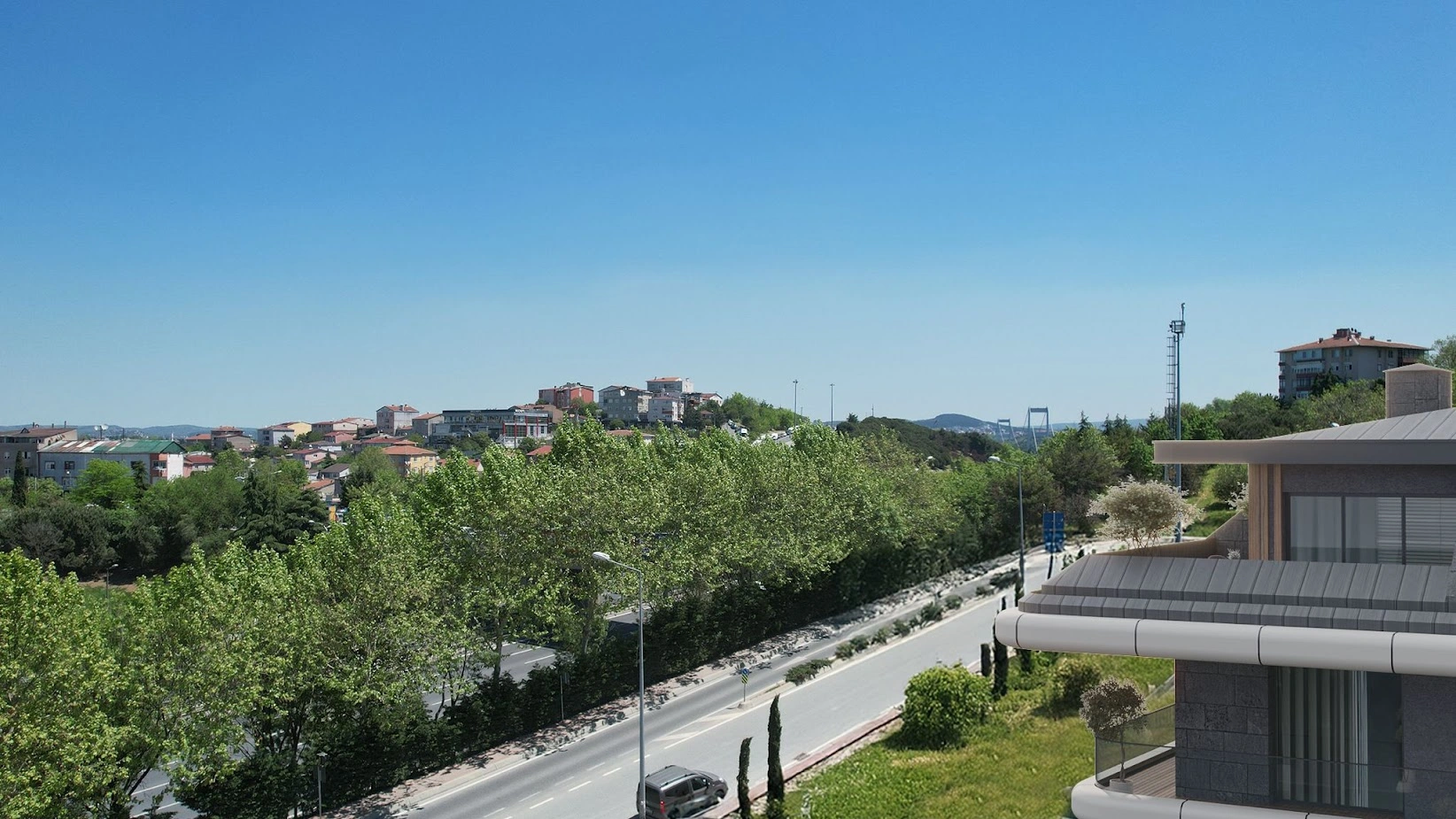 آپارتمان در مجموعهٔ مسکونی برجستهٔ استانبول، ترکیه