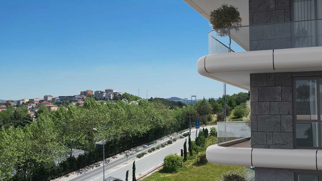 آپارتمان در مجموعهٔ مسکونی برجستهٔ استانبول، ترکیه