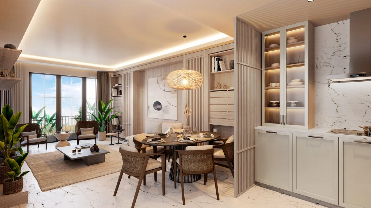 Modern apartment in exclusive apartment project of Istanbul, Turkey