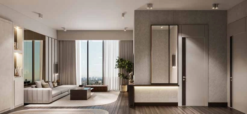 Apartment in elite residential complex of Istanbul, Turkey