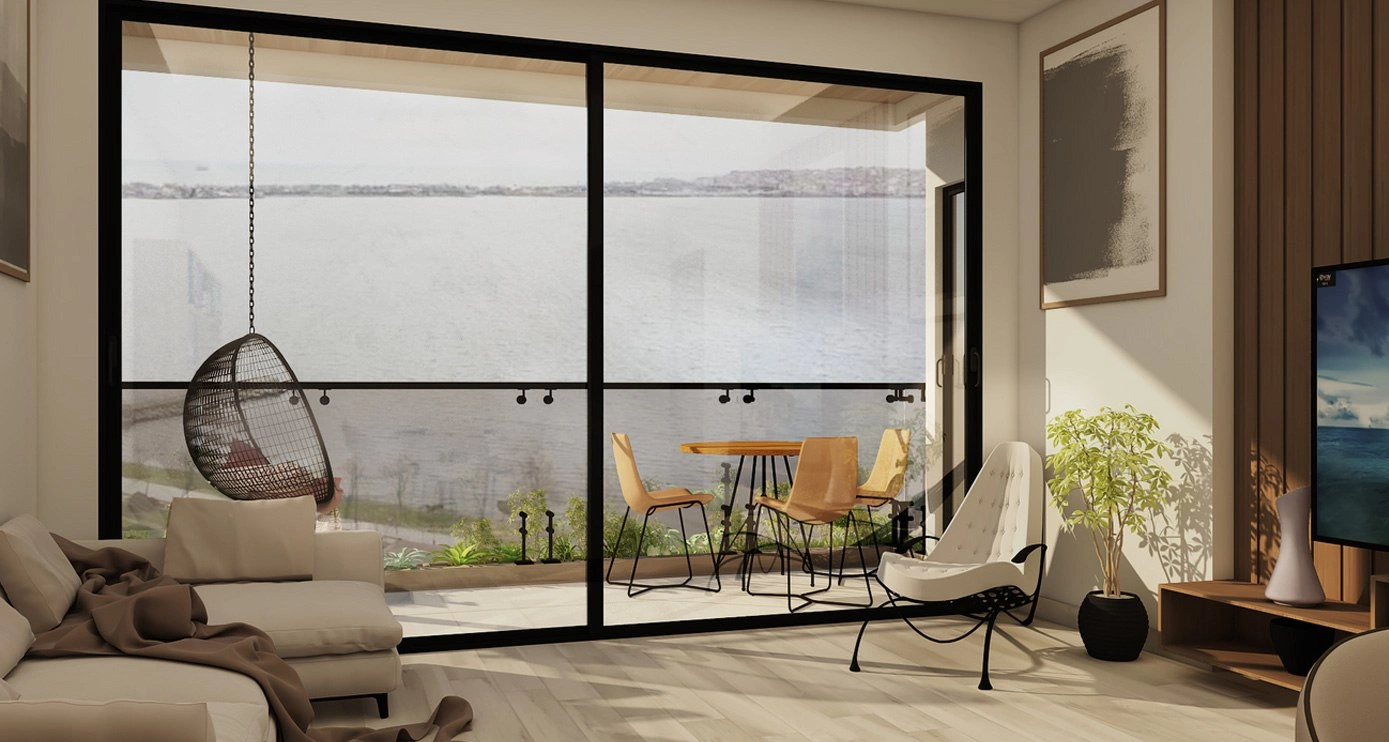 شقة معاصرة بمساحة 135 m2 في إسطنبول، تركيا