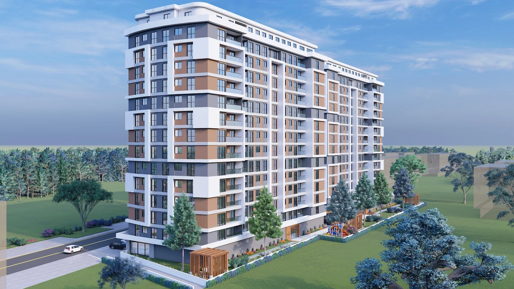 इस्तांबुल, तुर्की में धूप से भरा अपार्टमेंट