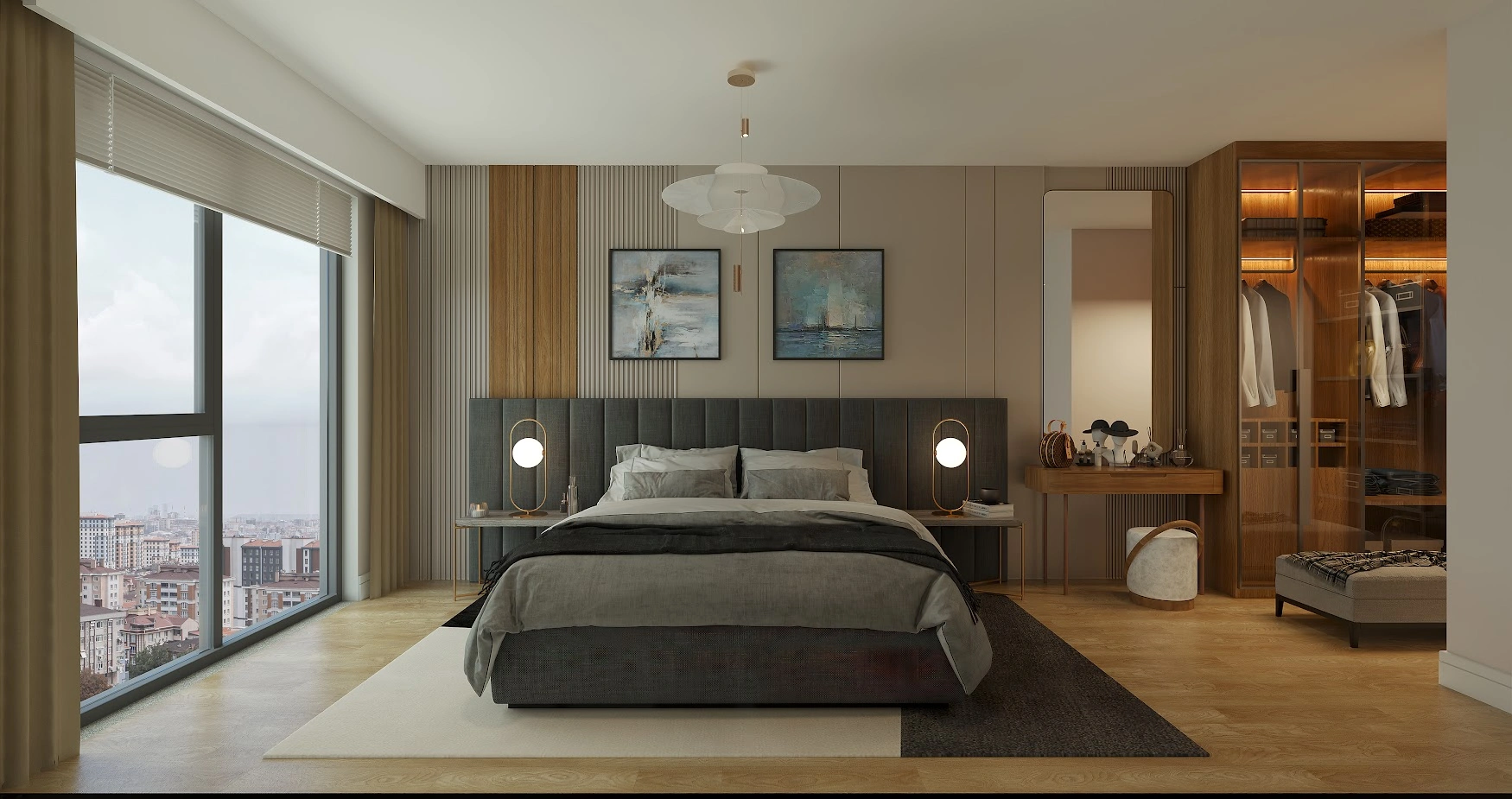 Bright apartment in Istanbul, Turkey