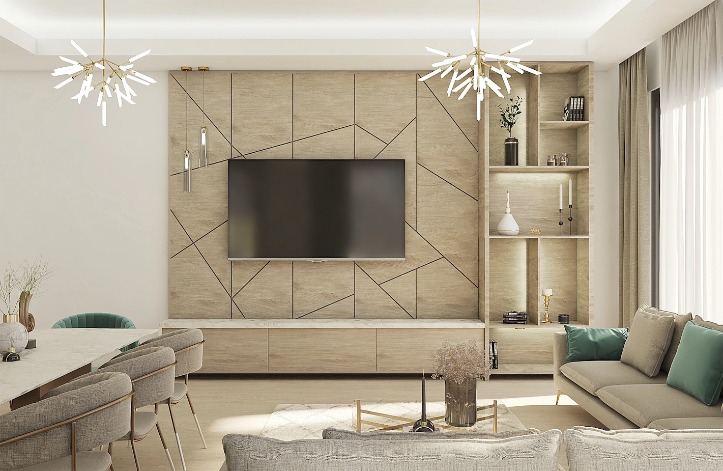 Sunny apartment in the Asian part of Istanbul, Turkey