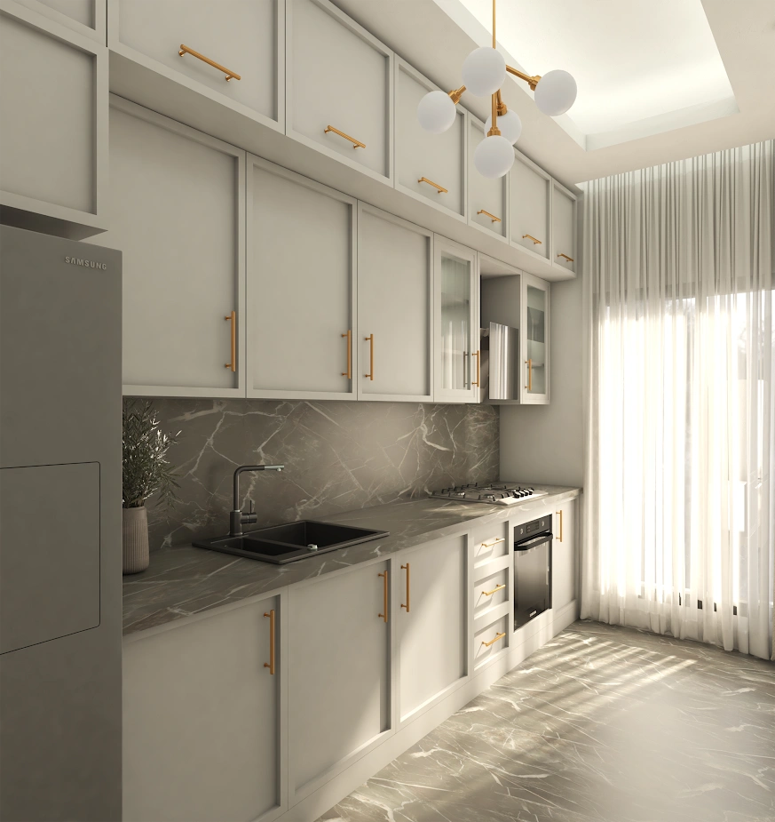 Sunny apartment in the Asian part of Istanbul, Turkey