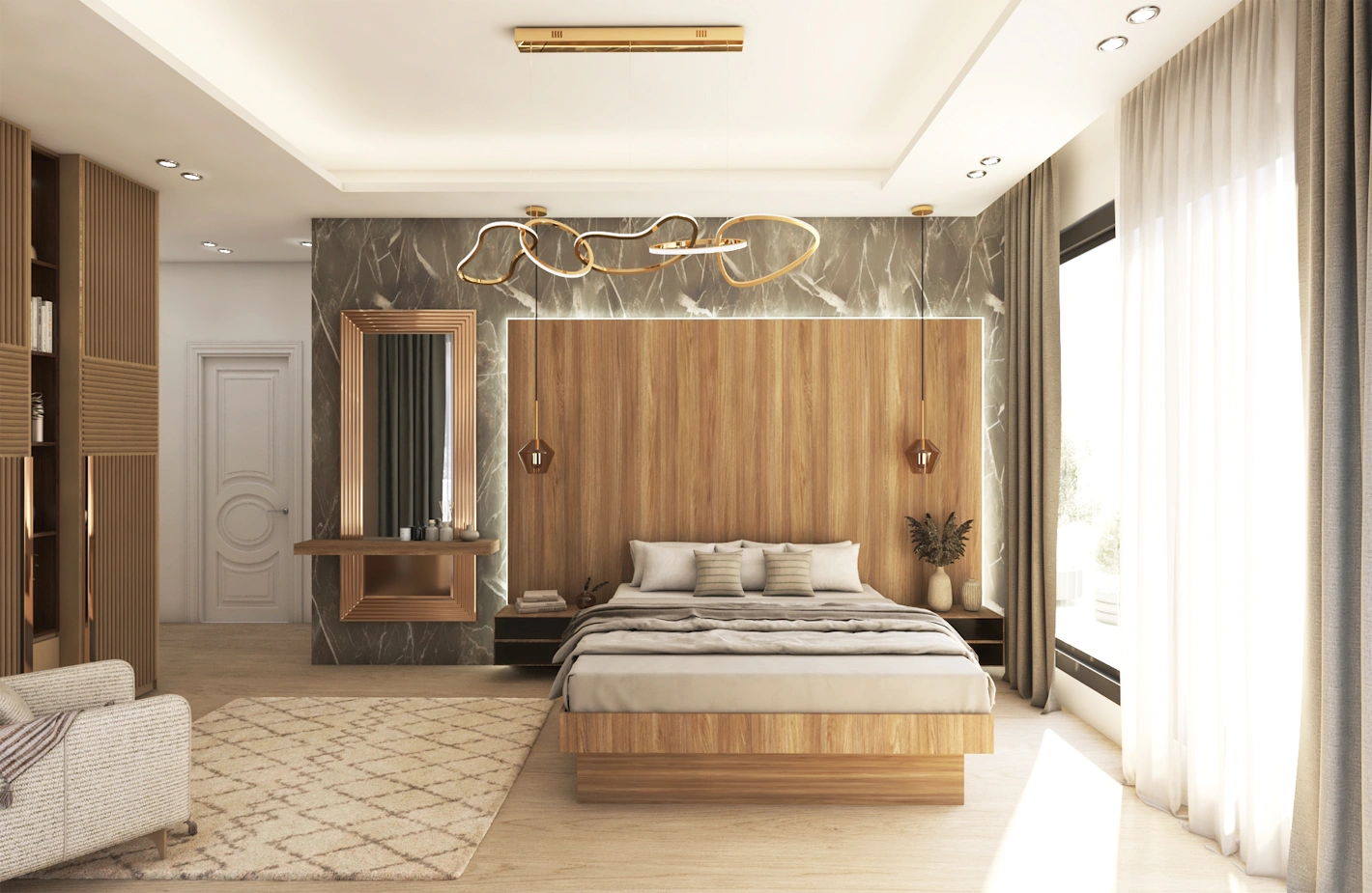 Sunny apartment in the Asian part of Istanbul, Turkey