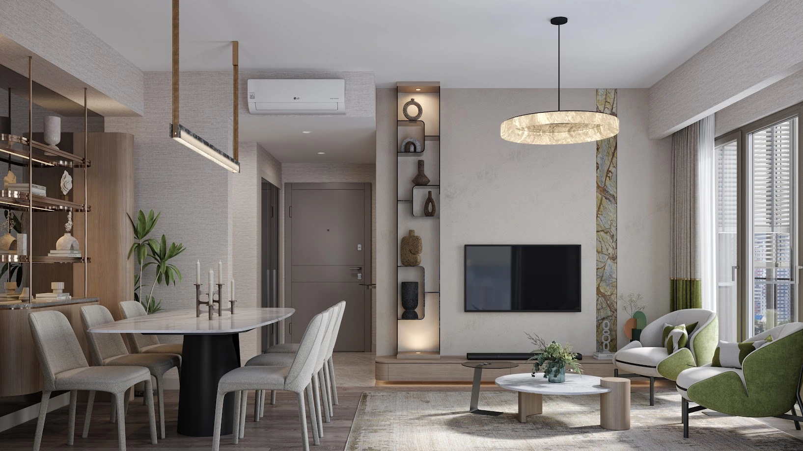 इस्तांबुल, तुर्की में इनडोर पूल वाले अपार्टमेंट