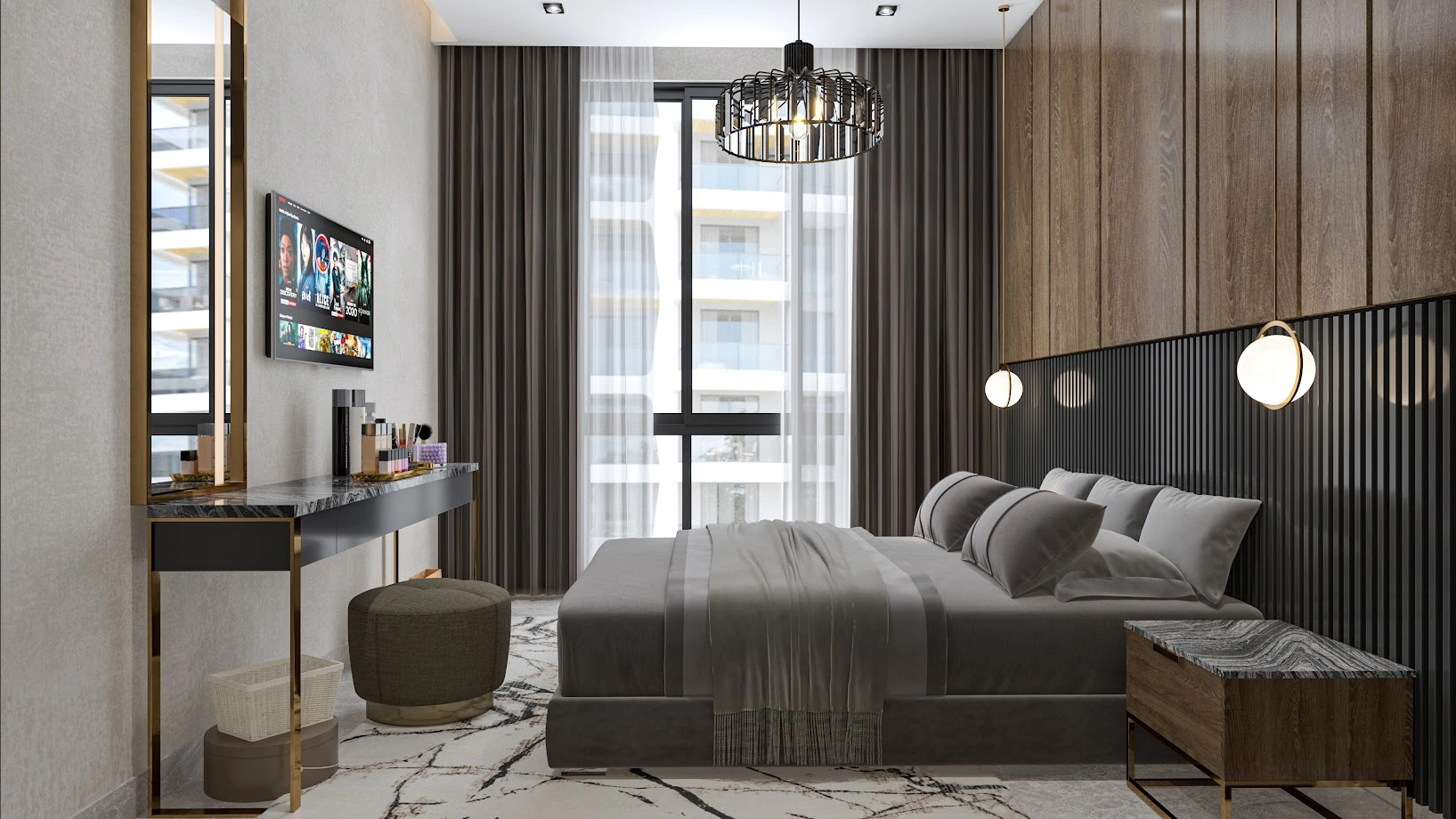 شقق بمسبح للأطفال في ألانيا، تركيا