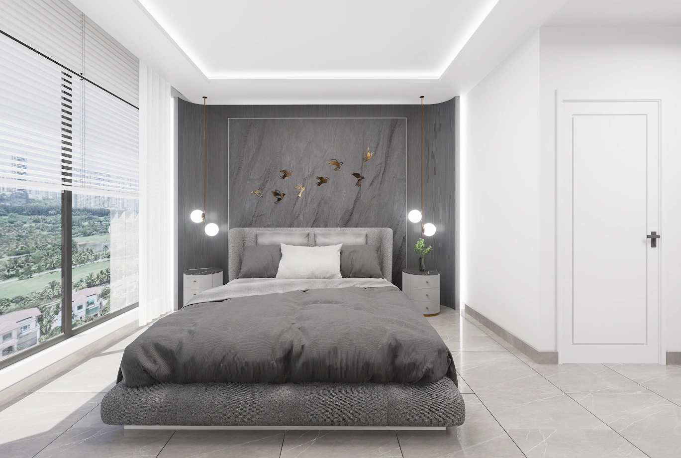 अलान्या, तुर्की में इन्फिनिटी पूल वाले अपार्टमेंट