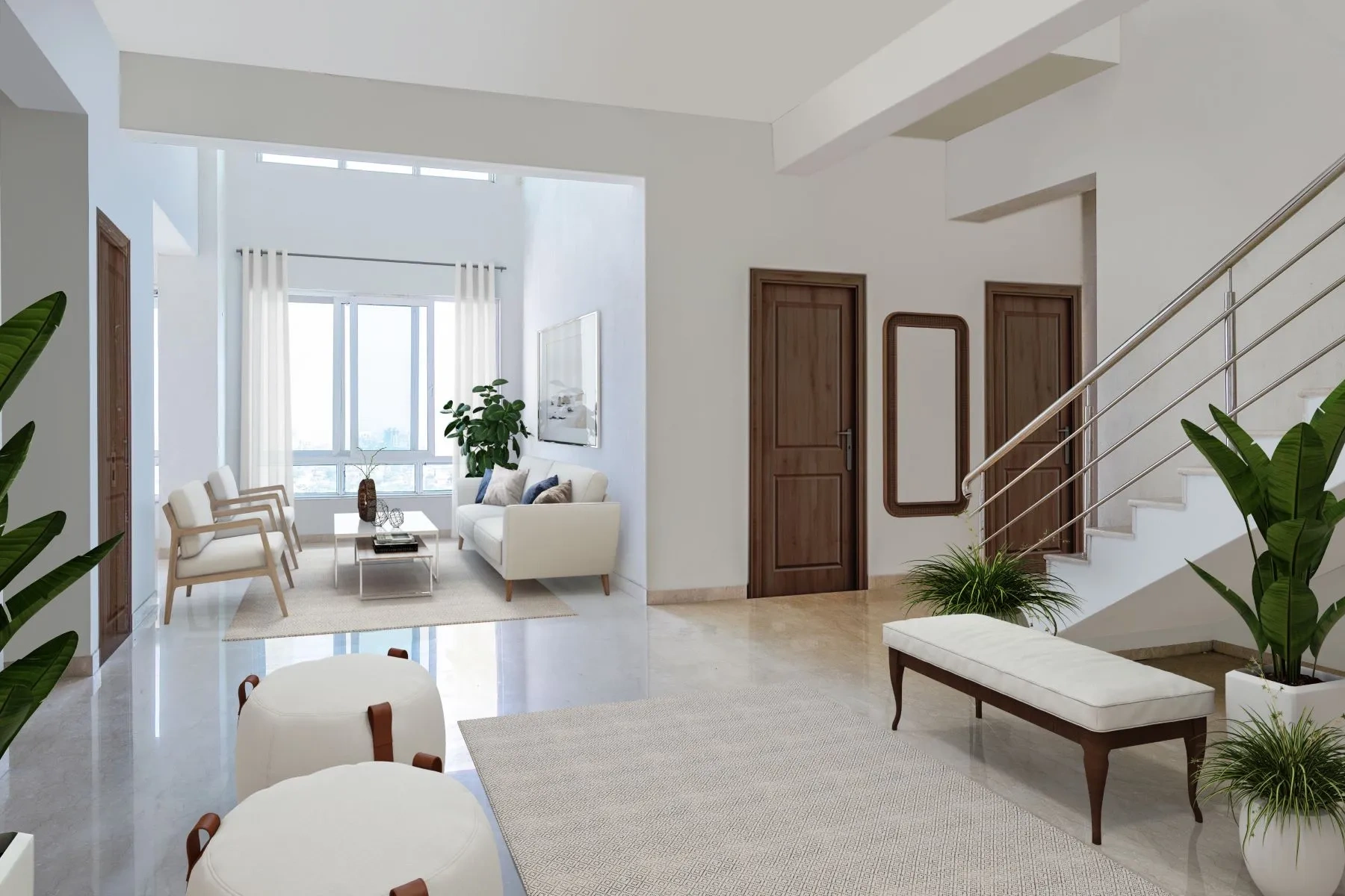 Семейный дуплекс 4+1 в Калькутте, Индия