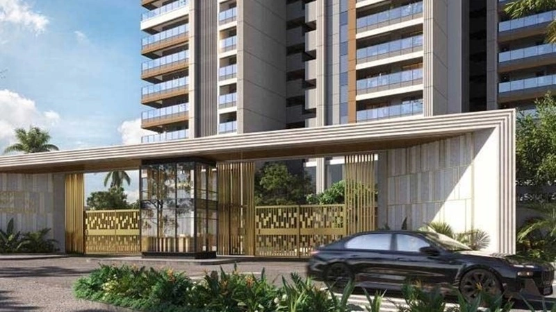 海得拉巴现代公寓,311 平方米