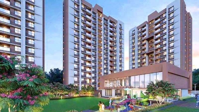 印度艾哈迈达巴德舒适 4+1 公寓