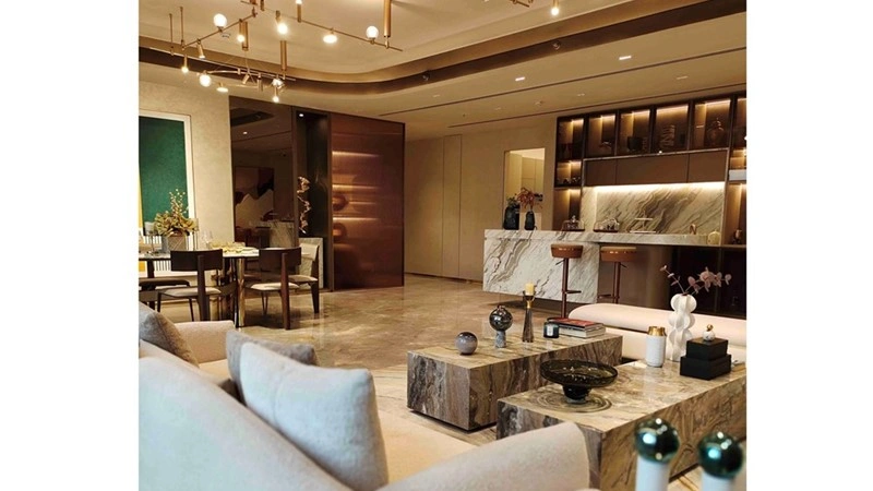 采光良好的 4+1 户型公寓,位于印度孟买