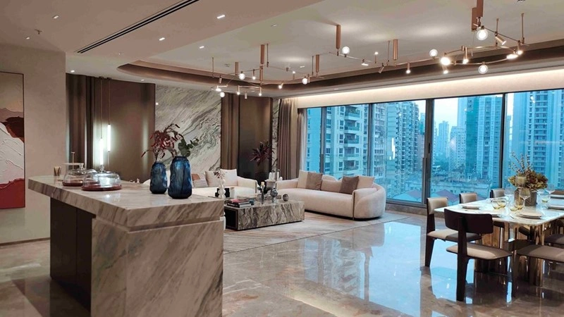 采光良好的 4+1 户型公寓,位于印度孟买