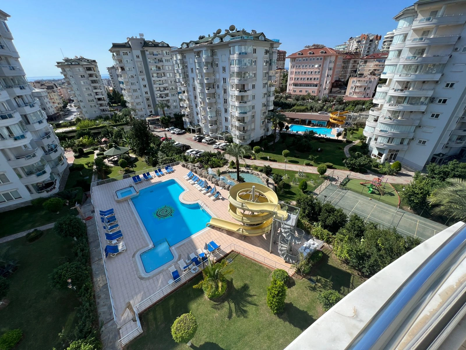 Apartment with 2 bedrooms near sea in Alanya, Turkey