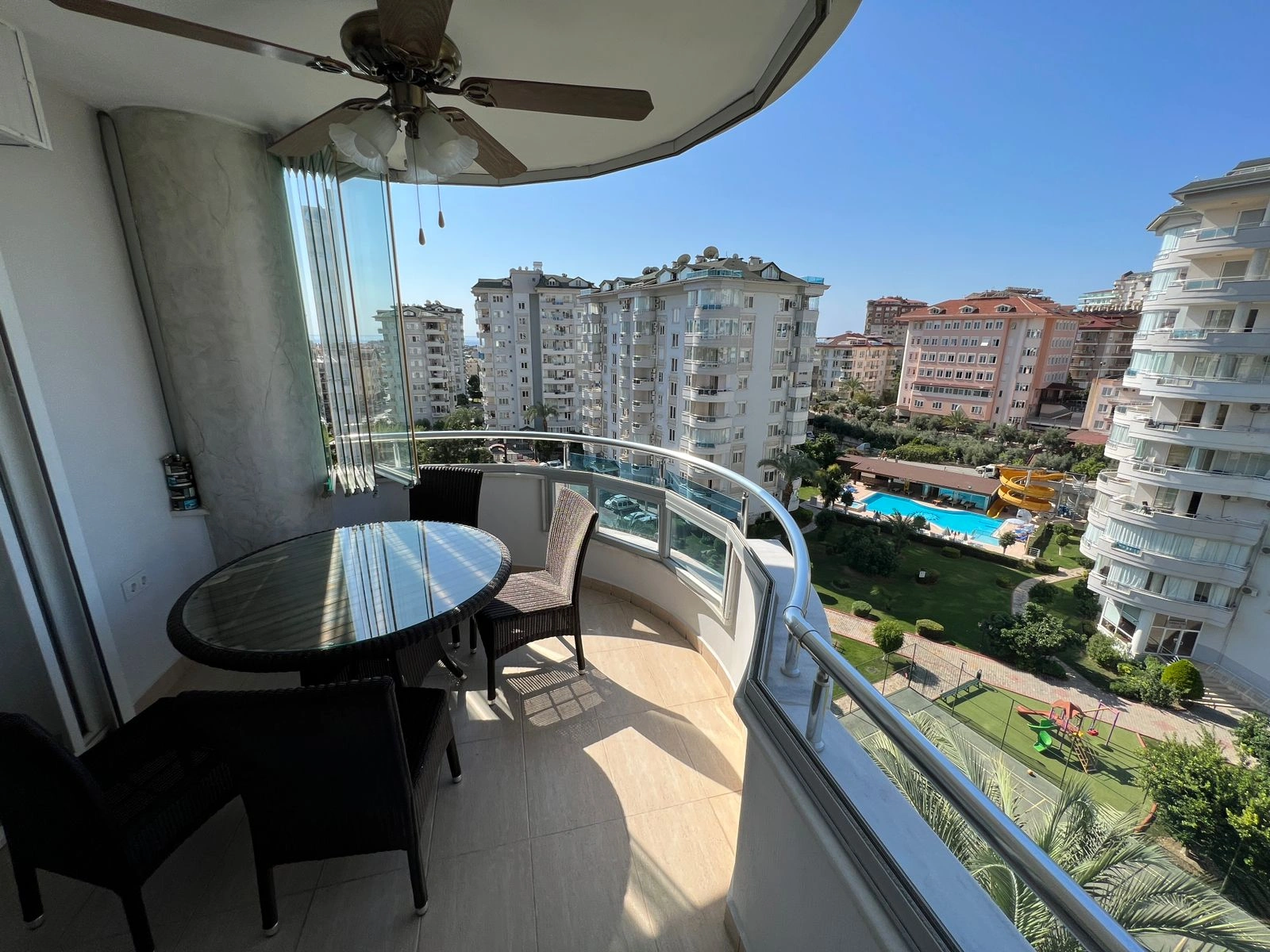 Apartment with 2 bedrooms near sea in Alanya, Turkey