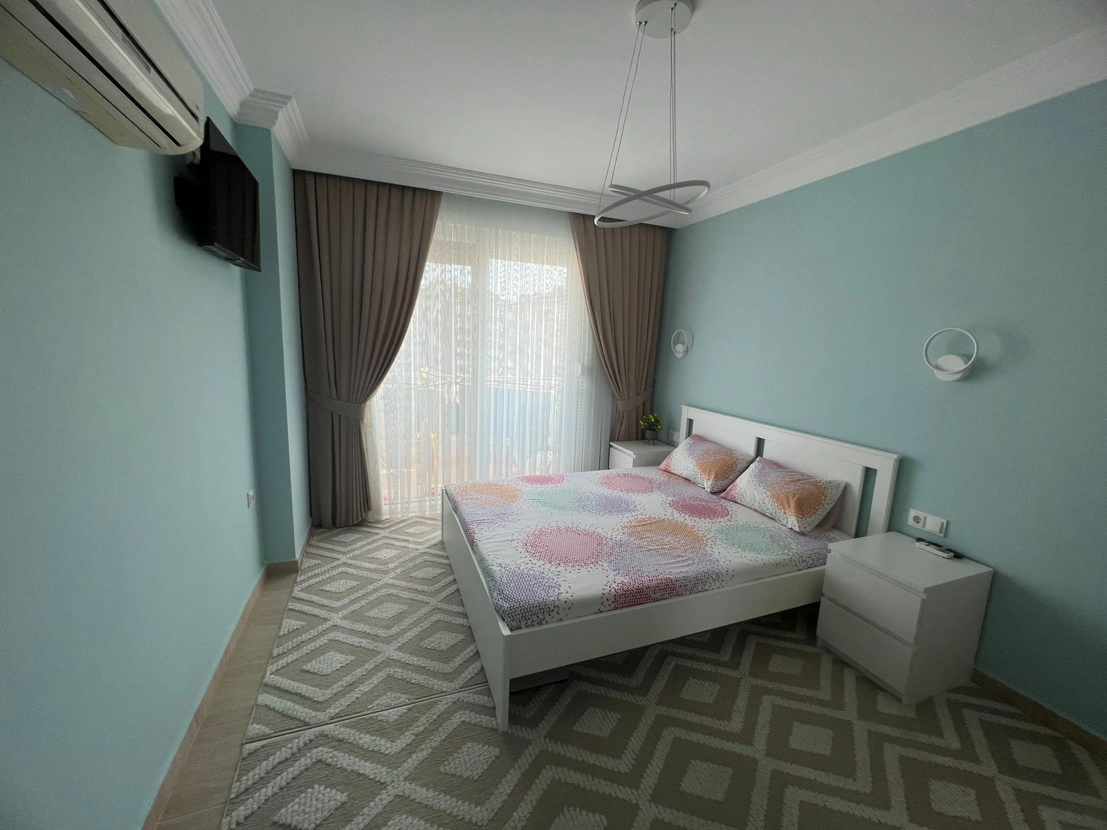 Apartment with 2 bedrooms near sea in Alanya, Turkey