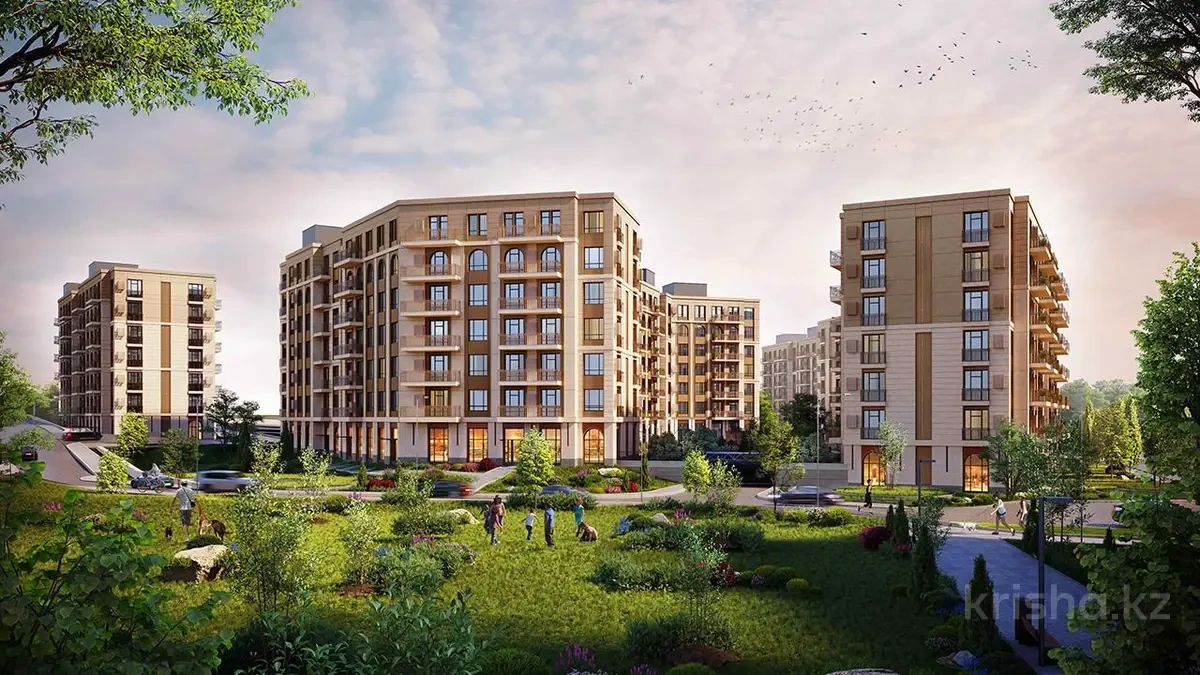 हवादार अपार्टमेंट 3+1, शिमकेंट, कज़ाखस्तान