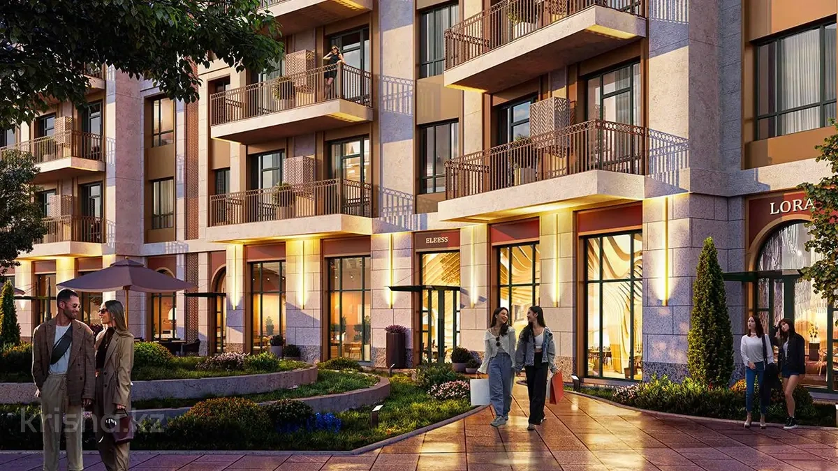 哈萨克斯坦希姆肯特 77 平方米现代公寓