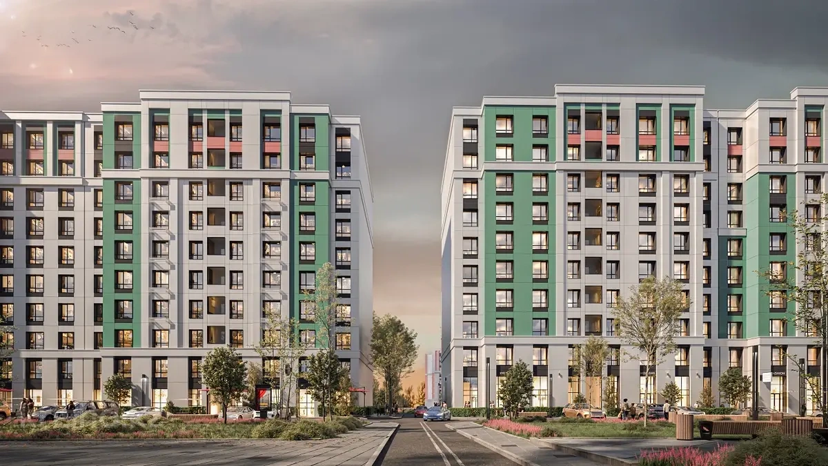 阿克托别(哈萨克斯坦)通透 4+1 公寓