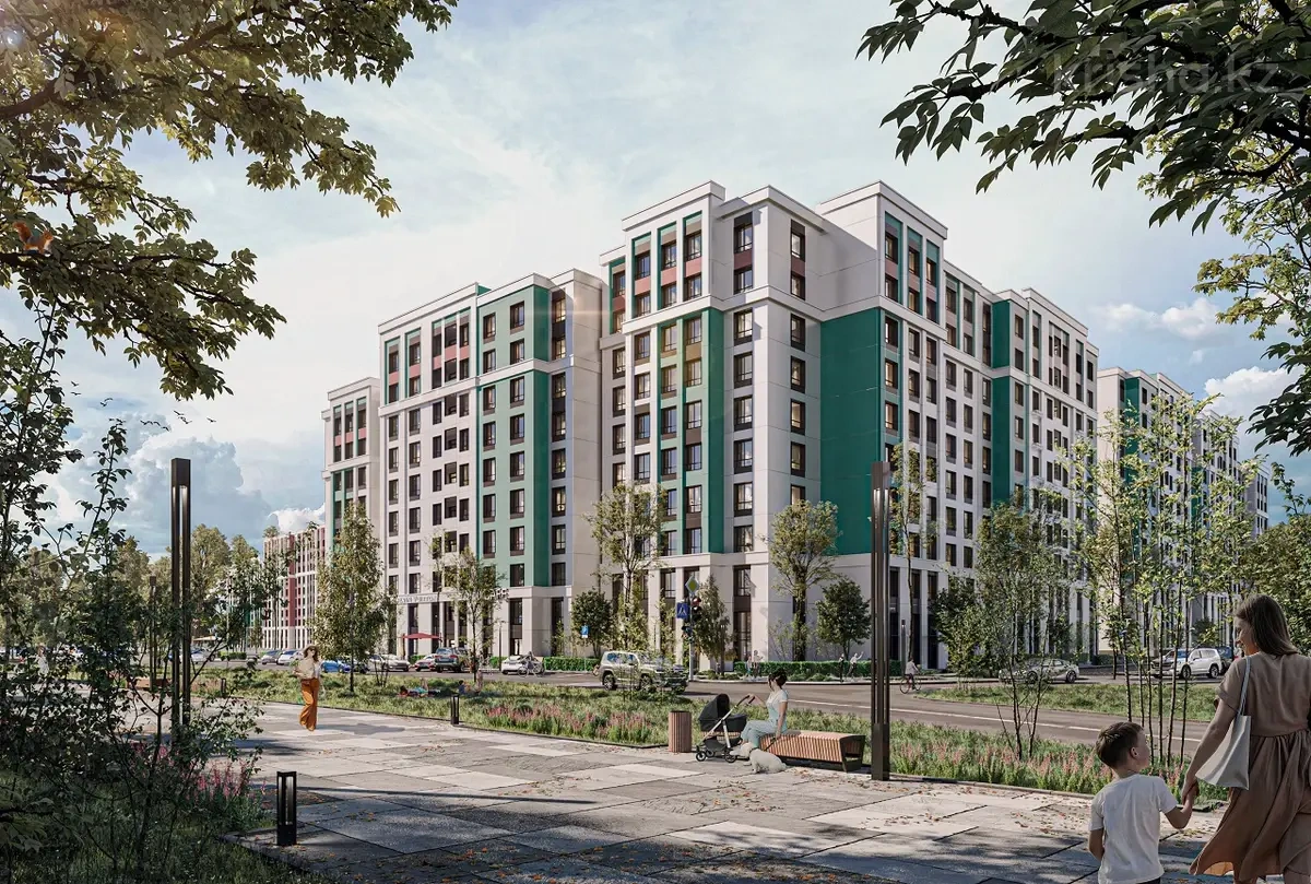 哈萨克斯坦阿克托别 适合家庭的2+1公寓