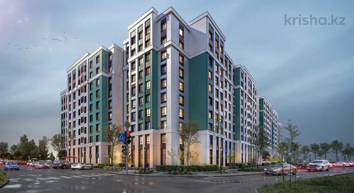 阿克托别(哈萨克斯坦)全新公寓,93 m²