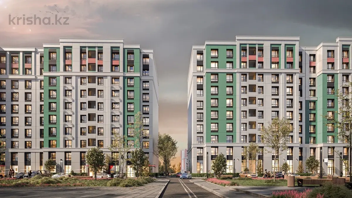 哈萨克斯坦阿克托贝 2+1 翻新公寓