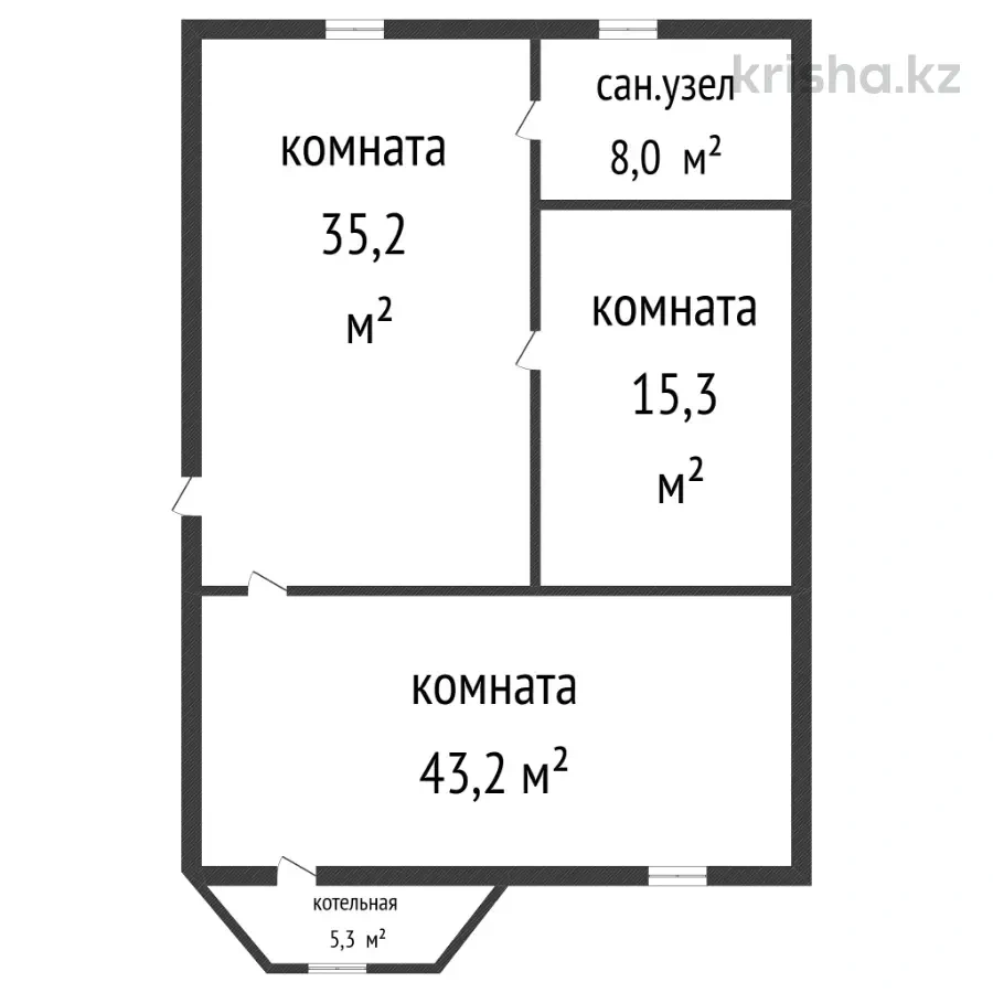 Престижное коммерческое помещение 107 m2 в Актобе, Казахстан