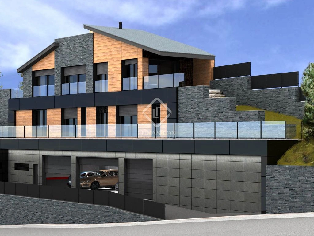 La Massana, Andorra'da 650 m² arsa — villa inşaat projesi ile