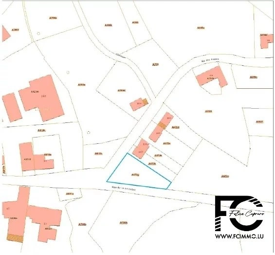 Plot of land 1000 m² in Attert, Belgium