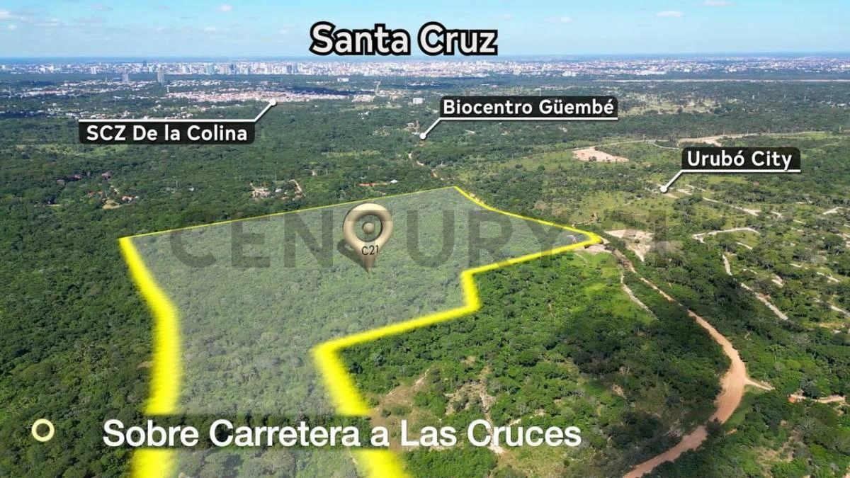 位于玻利维亚圣克鲁斯-德拉西耶拉的400,000 m²土地