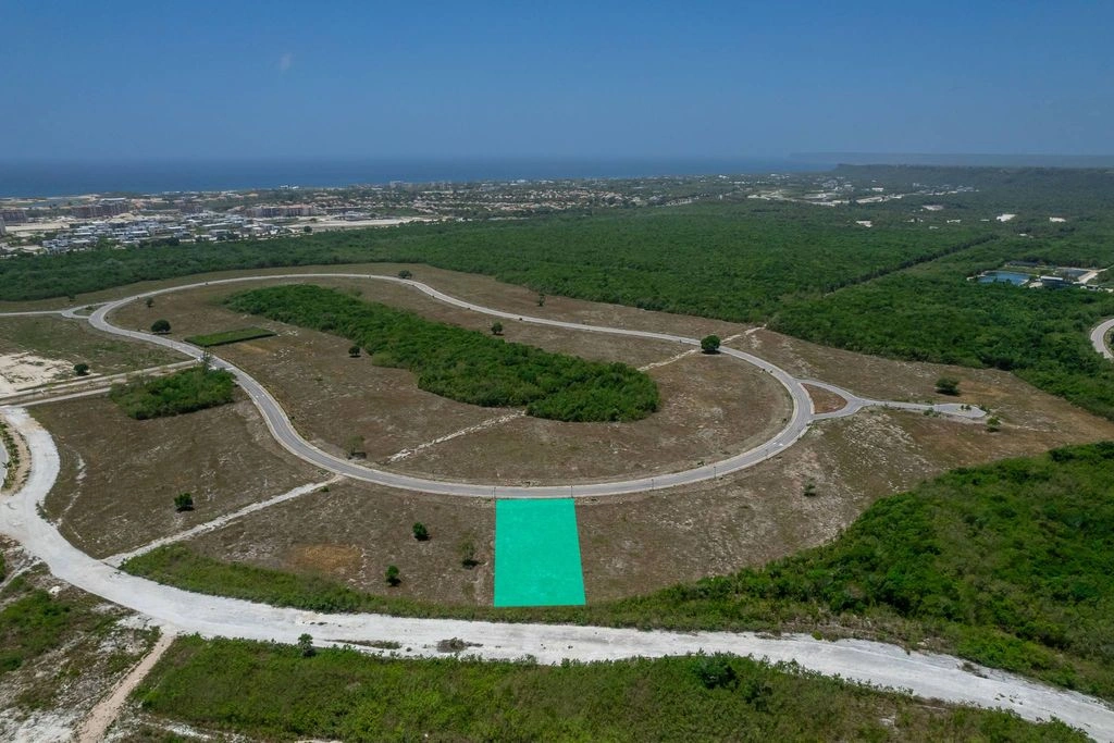 Parcela de 1730 m² junto a un campo de golf en la República Dominicana