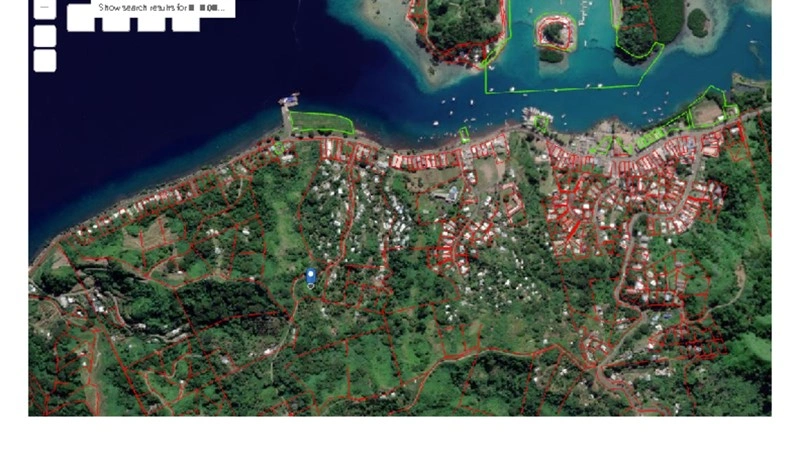 斐济萨武萨武地块,面积 8659 m2