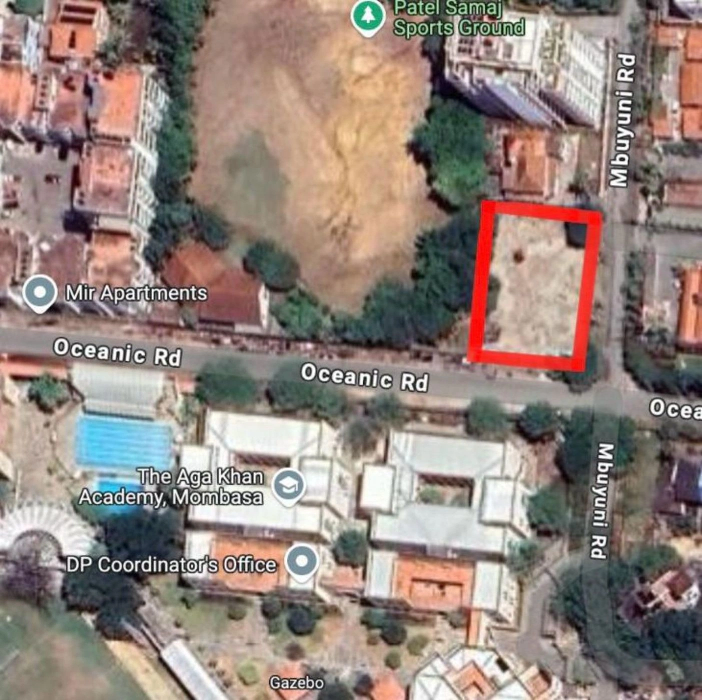 蒙巴萨 1200 m2 建筑用地